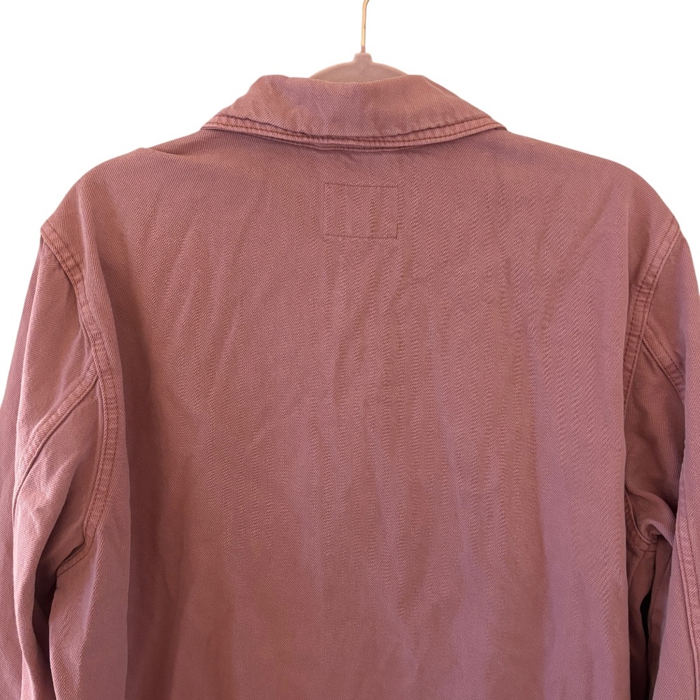 Old Navy Utility Jacket Shacket Pink Rose Large - Picture 9 of 14